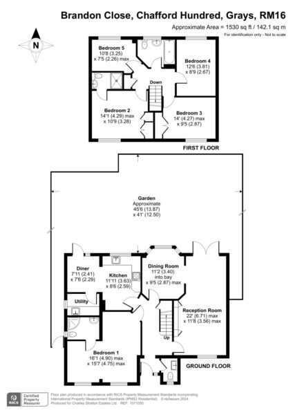 Brandon Close, Chafford Hundred, RM16